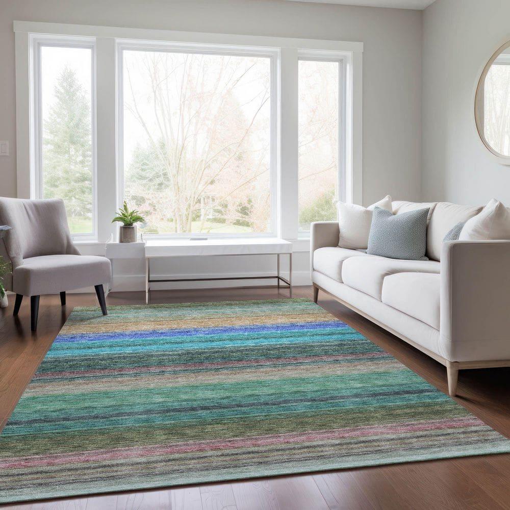 Chayden Striped Indoor / Outdoor Rug