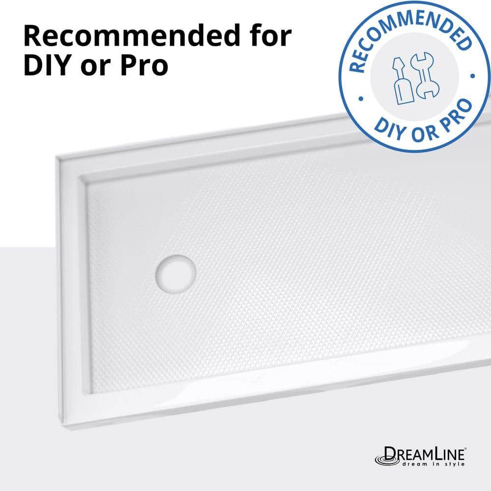 SlimLine 60" x 30" Single Threshold Shower Base