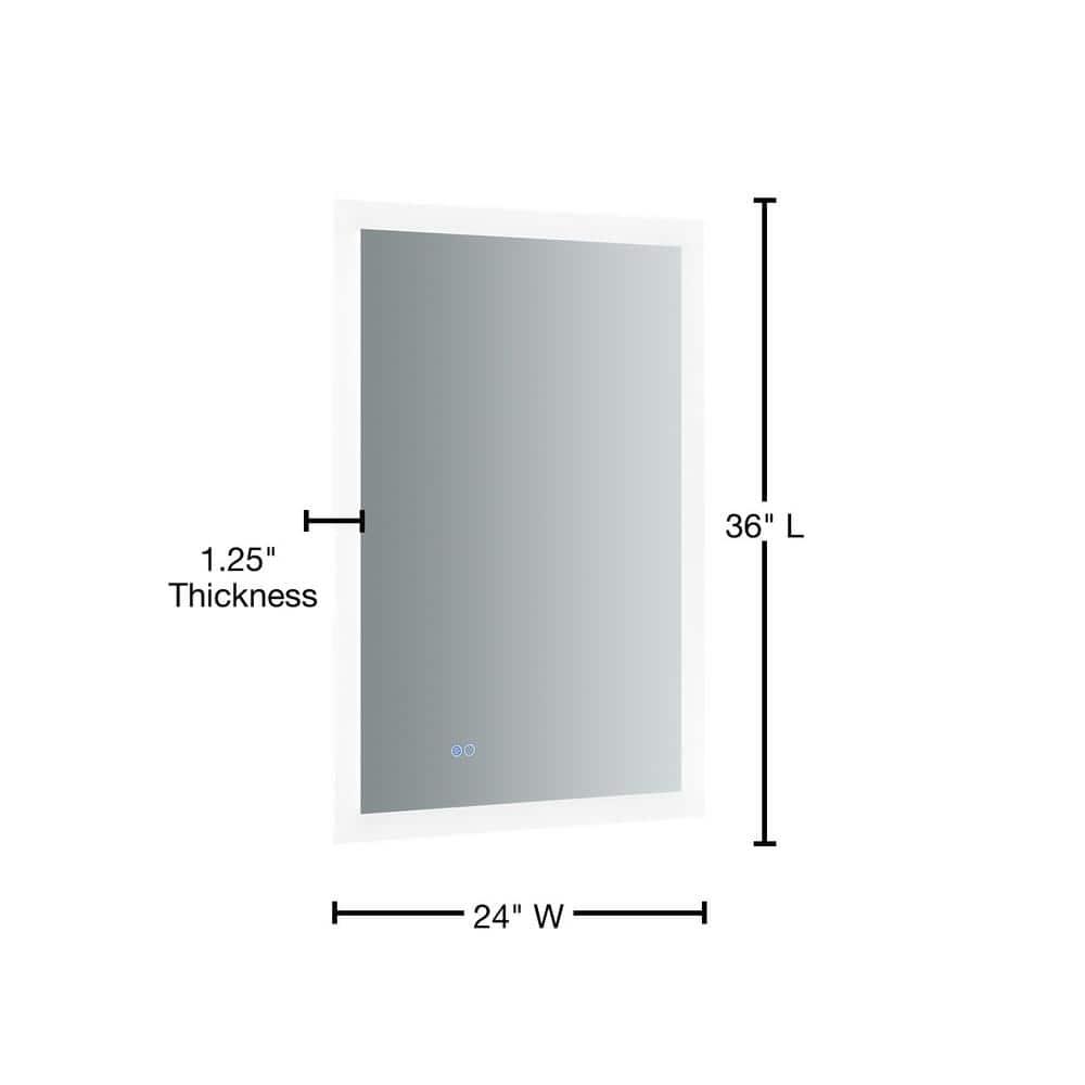Fresca Angelo Flat LED Wall Mirror