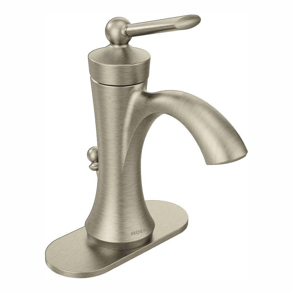 Wynford Single Hole Bathroom Faucet with Drain Assembly
