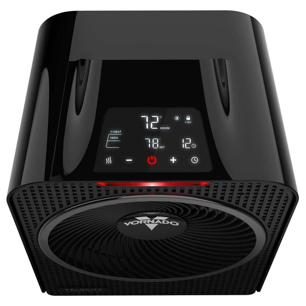 Vornado Velocity 5 Whole Room Space Heater with Auto Climate Control Timer and Safety Features: 1500W, ETL Listed, 200-500 sq. ft.