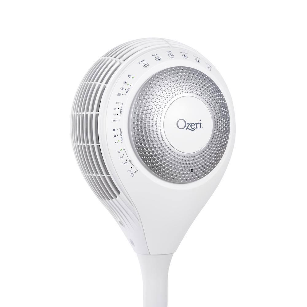 Ozeri 360 Duo Tower Fan, with Dual Oscillation