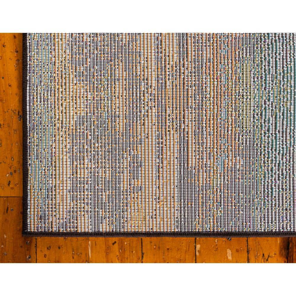 Unique Loom 10' 0 x 13' 1 Jardin Lilly Multi Area Rug