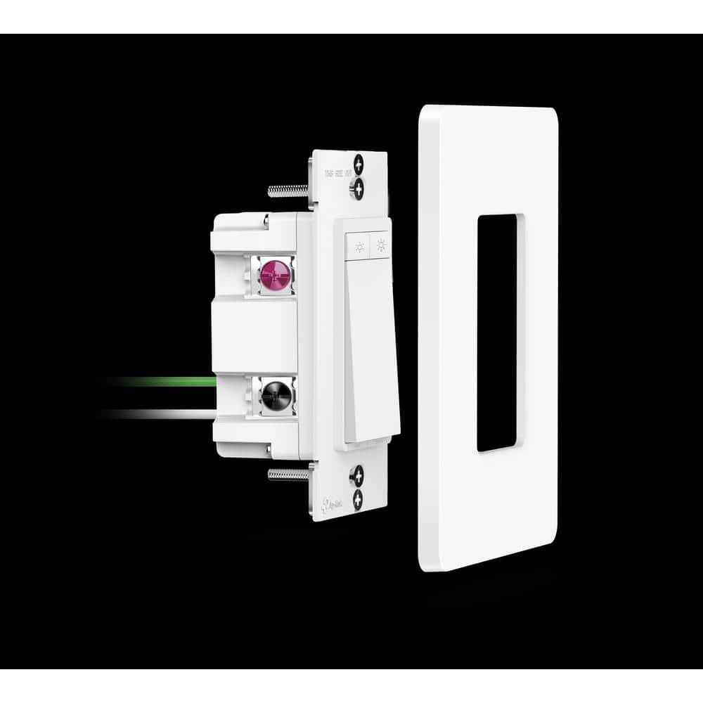 TP-Link HS220 In-Wall Smart Dimmer, No Hub Required