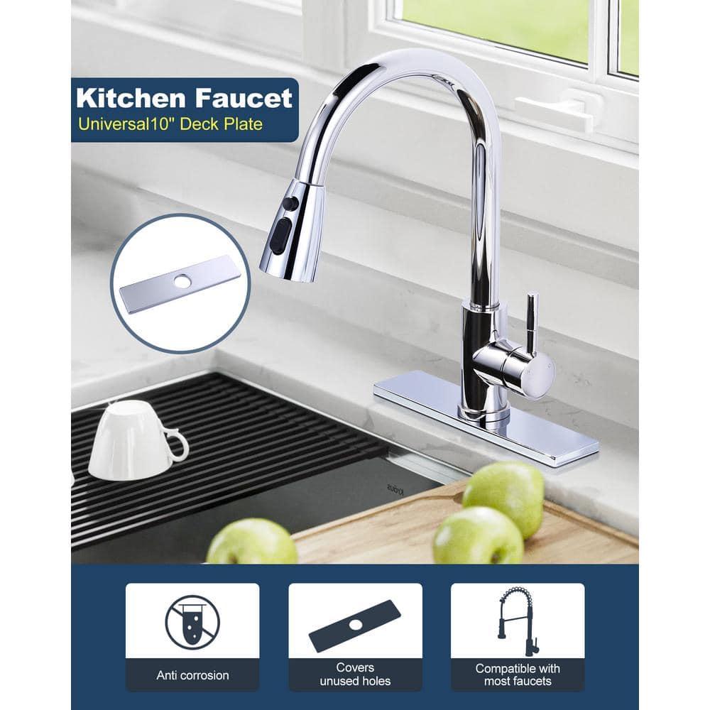 iVIGA 10" Sink Faucet Hole Cover Deck Plate