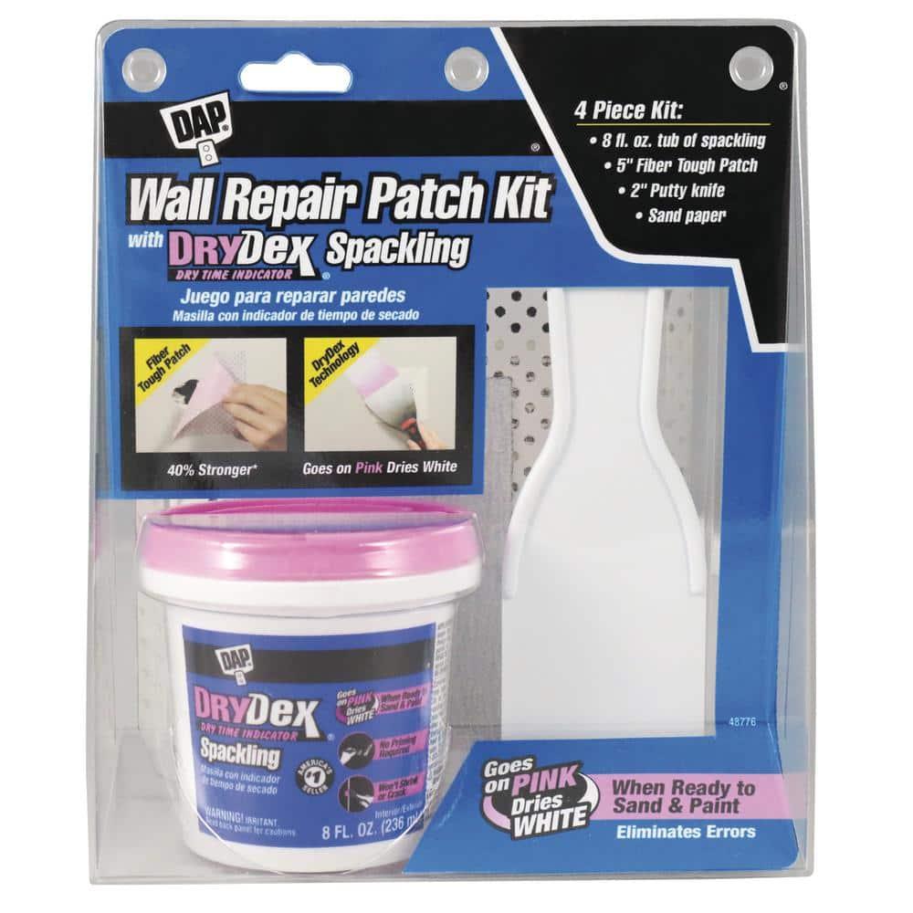 Dap Wall Repair Kit: Wall Putty & Spackle Kit for Patching & Repair, Plaster Wall Filler, 2.5 lb