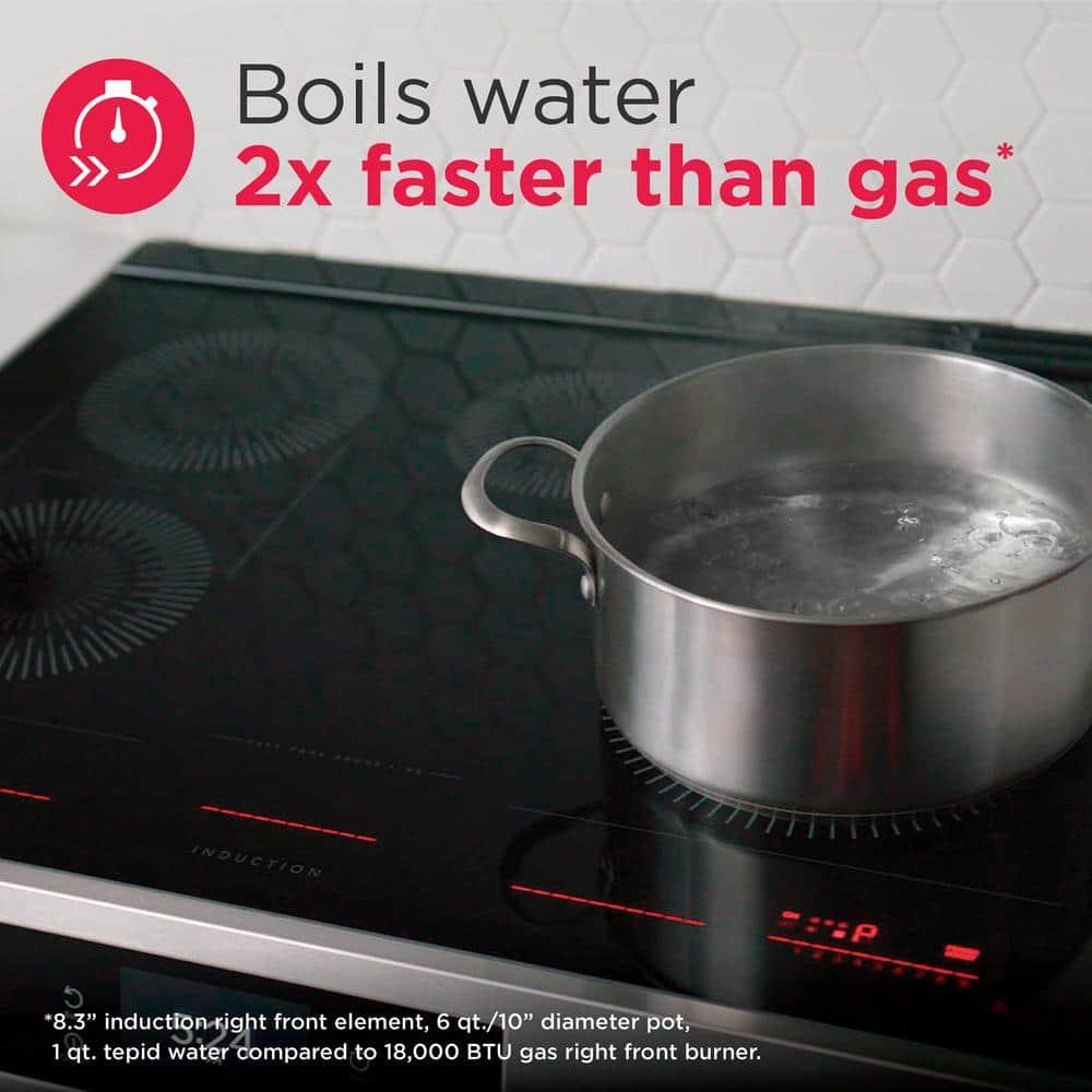 Frigidaire 30" Front Control Induction Range With Total Convection