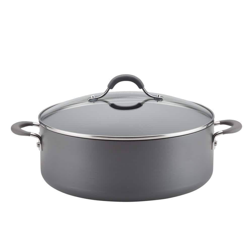 Circulon Radiance Hard-Anodized Aluminum Nonstick Wide Stockpot