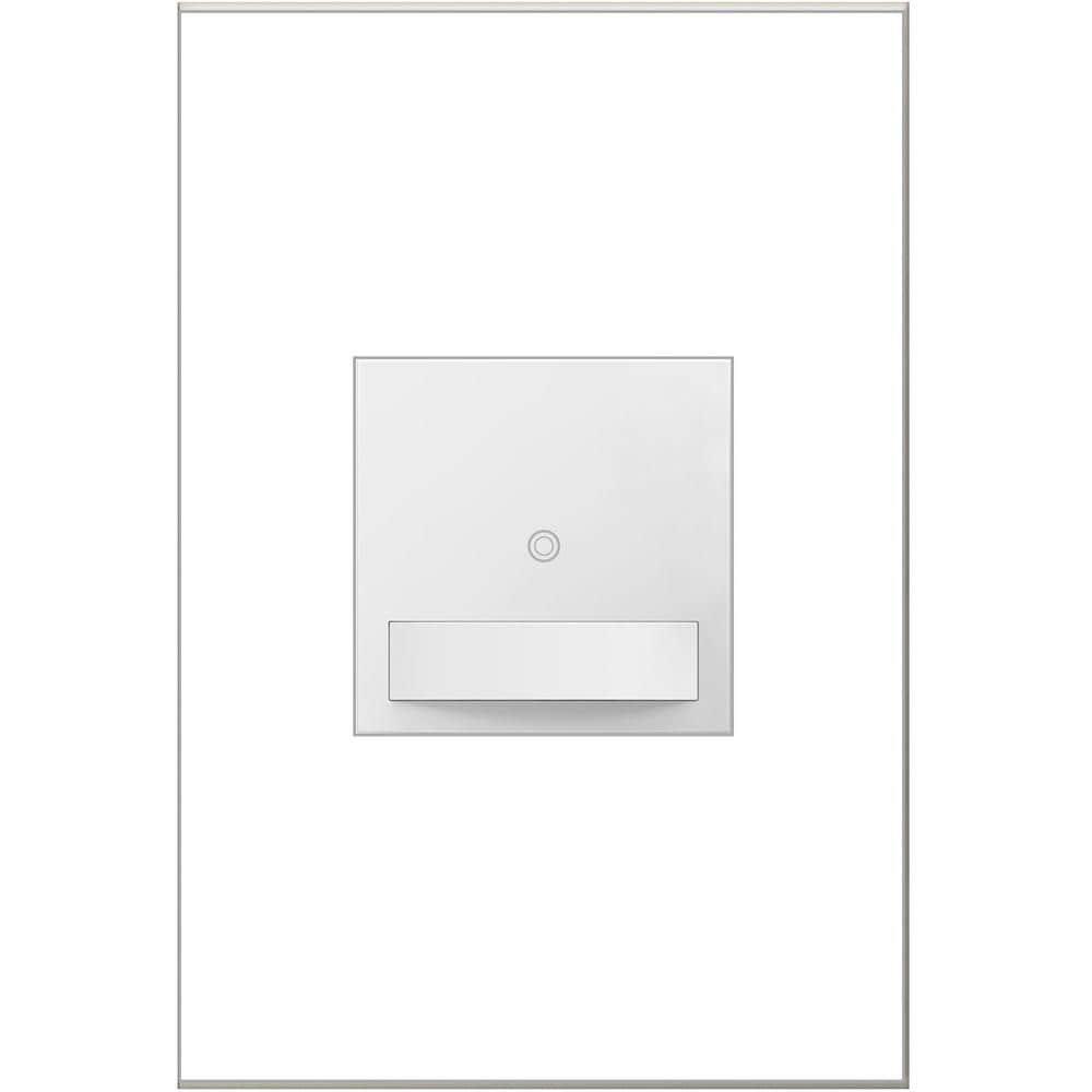 Adorne® Sensa 15 Amp Single Pole and 3-Way Vacancy Sensor Light Switch with Microban