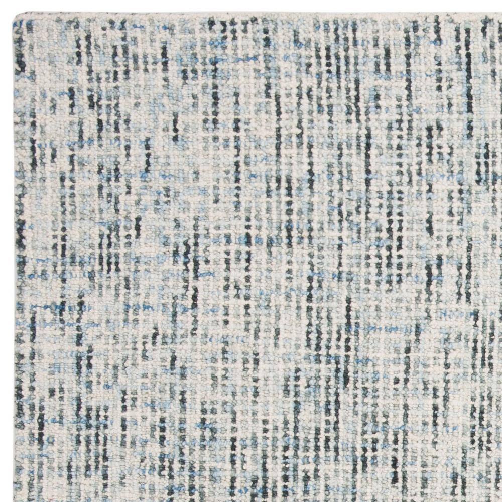 Abstract ABT468 Handmade Indoor Area Rug - Blue/Charcoal - 6'x6' - Safavieh