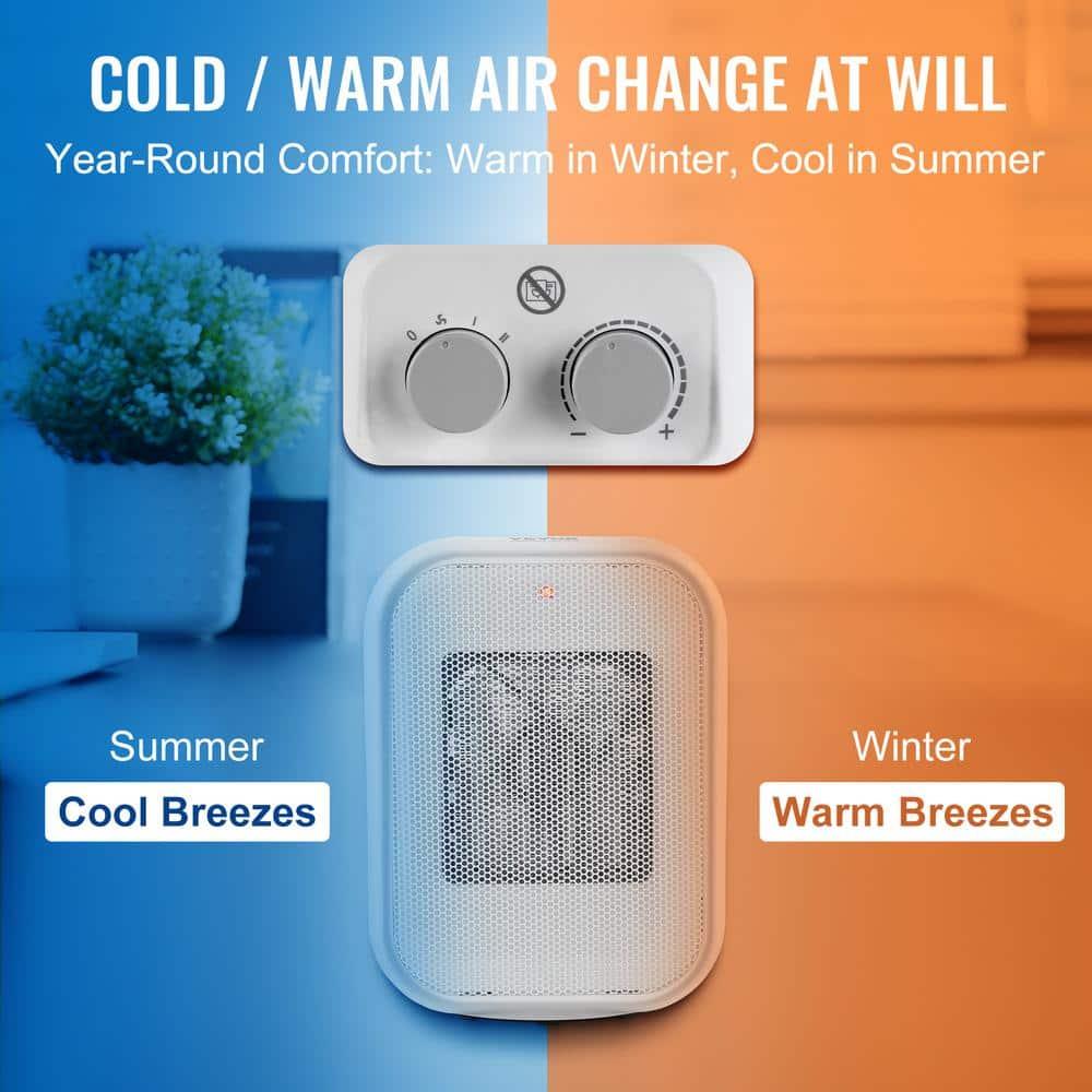 VEVOR VEVOR 1500 Watt 5000 BTU Electric High Efficiency Radiator Space Heater with Adjustable Thermostat