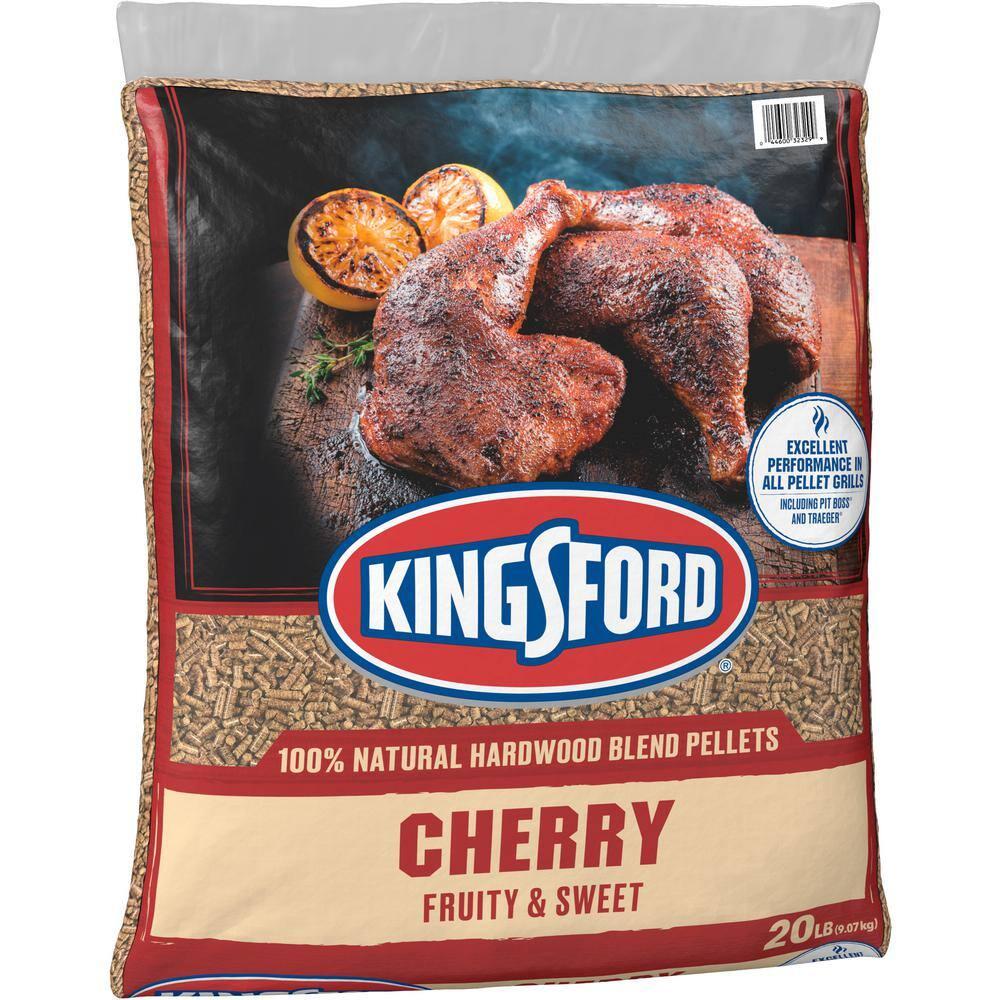 Kingsford 100% Hardwood Pellets for Grills, Cherrywood, 20 Pounds