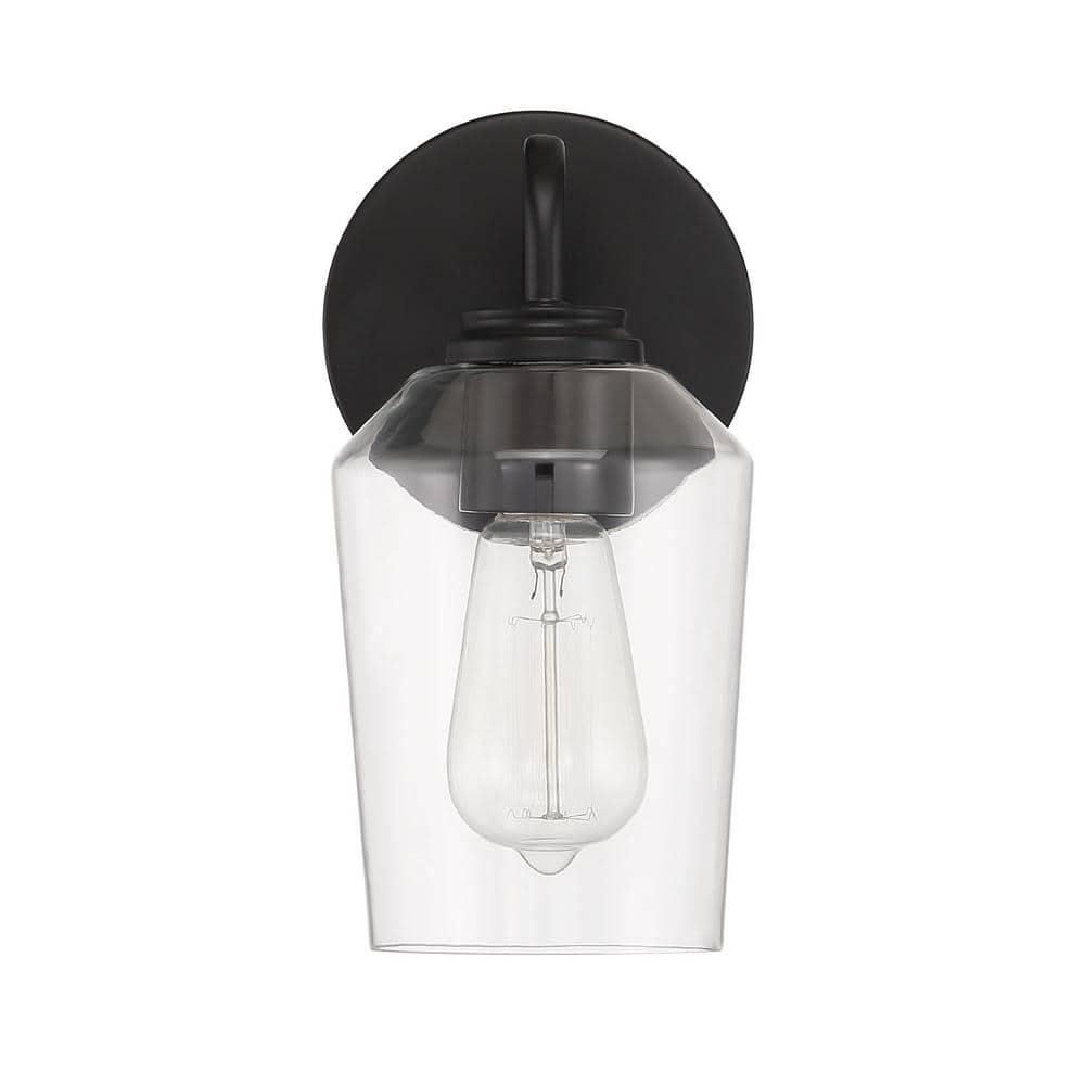 Craftmade Lighting Shayna 1 - Light Wall Light in  Flat Black