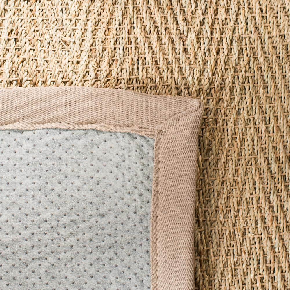 Natural Fiber NF115 Power Loomed Indoor Area Rug - Natural/Grey - 4'x6' - Safavieh.