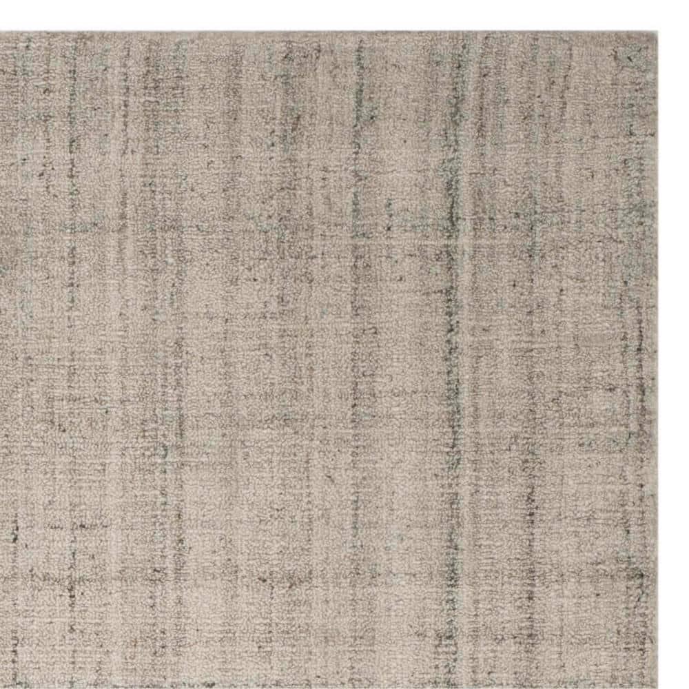 Abstract ABT141 Handmade Indoor Area Rug - Light Grey - 8'x10' - Safavieh