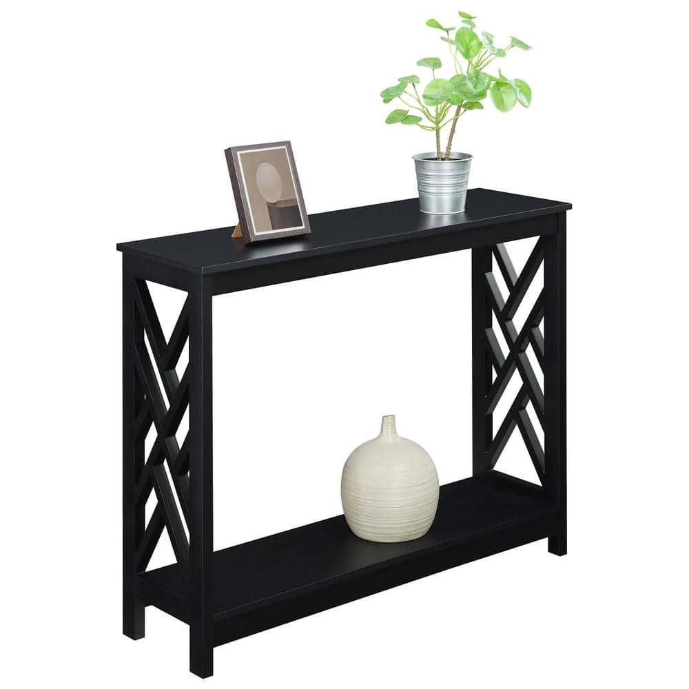 Convenience Concepts Titan Console Table with Shelf, Multiple Finishes