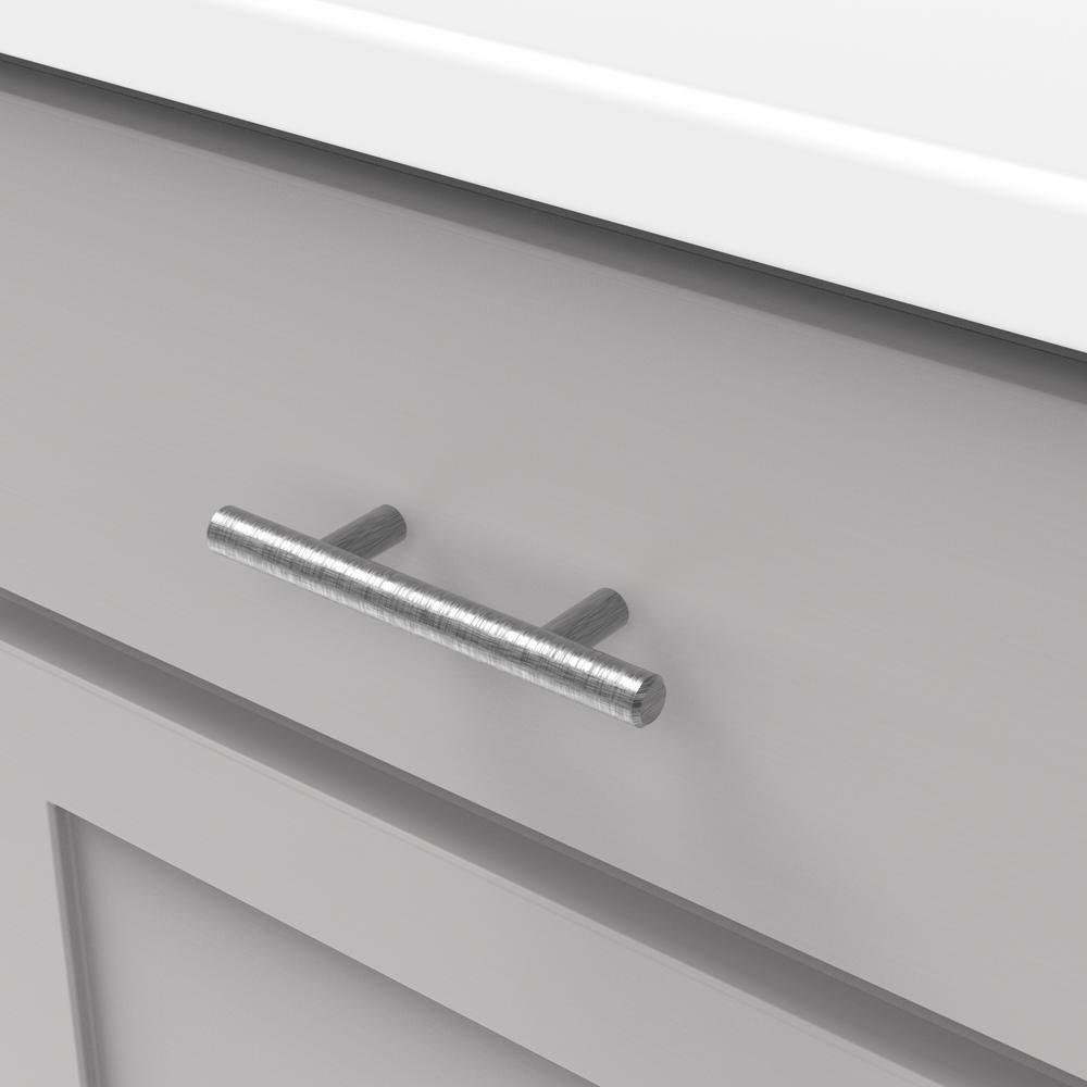 Bar Pull Kitchen Cabinet Handles, Solid Core Drawer Pulls for Cabinet Doors, 2-1/2" (64mm)