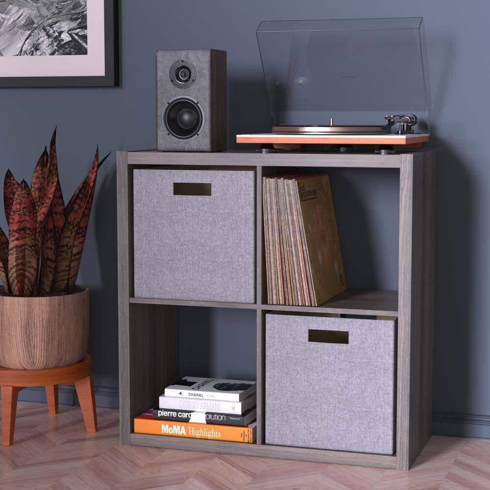 30" H x 30" W Decorative Cube Bookcase