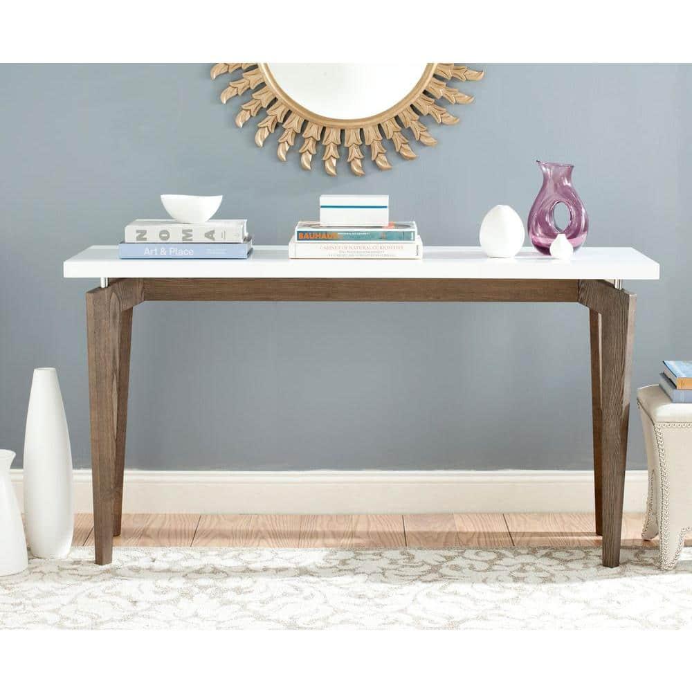 Josef Console Table - FOX4222A - White - Safavieh Couture