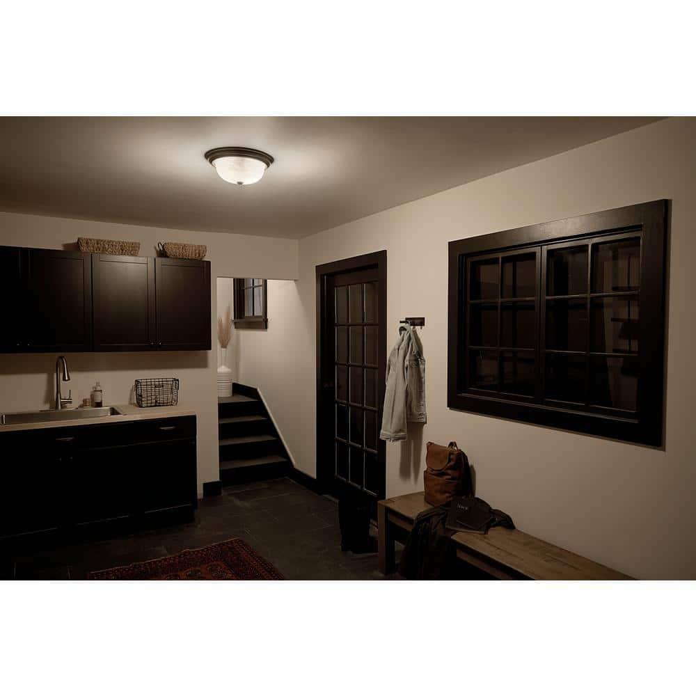 Kichler Lighting 2 - Light Flush Mount in  Brushed Nickel
