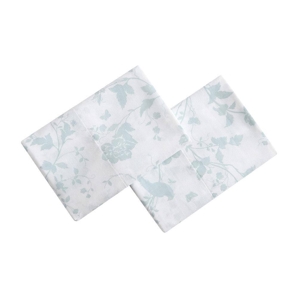 Laura Ashley Laura Ashley Printed Cotton Sateen Pillowcase Set (Set of 2)