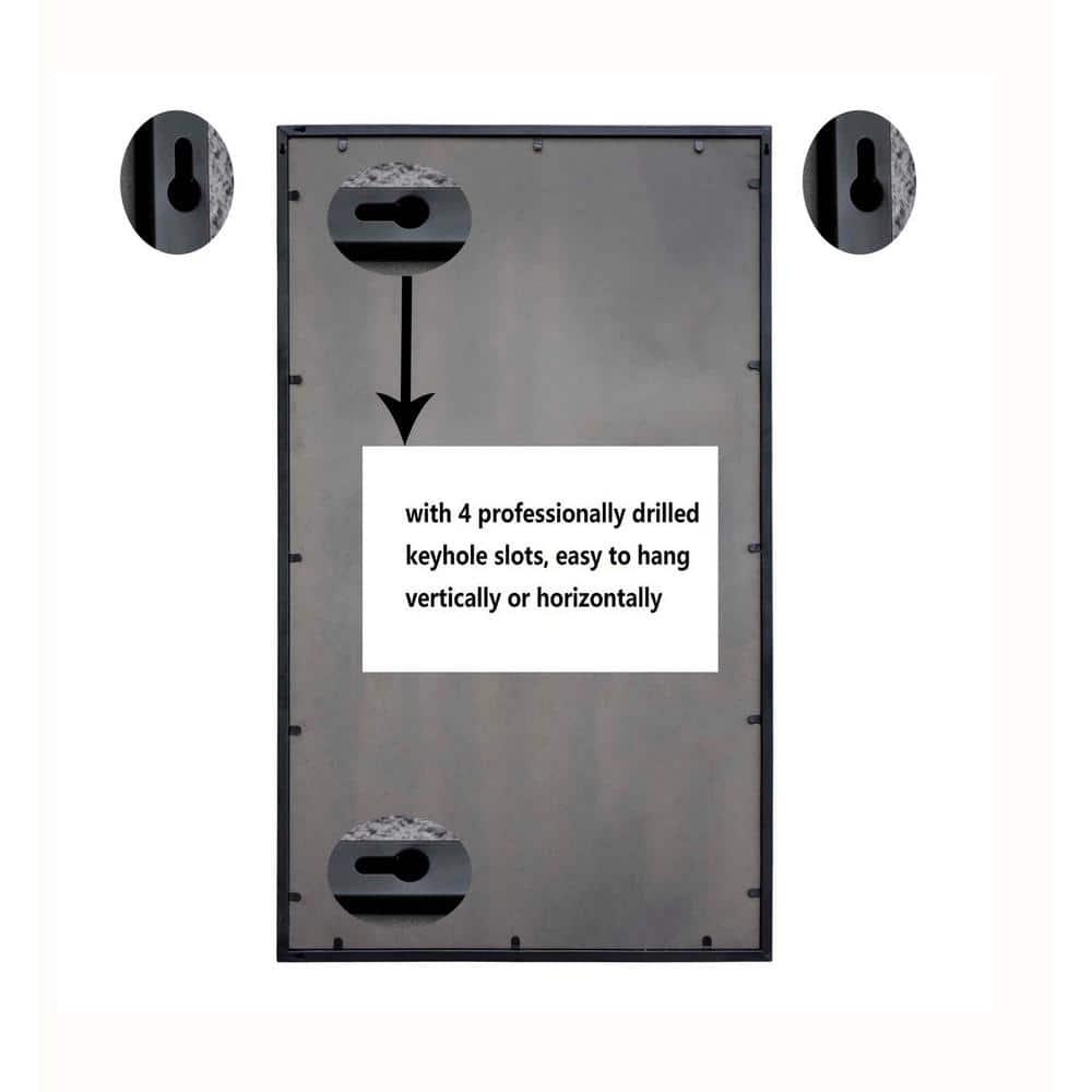 Latitude Run® Metal Flat Mirror