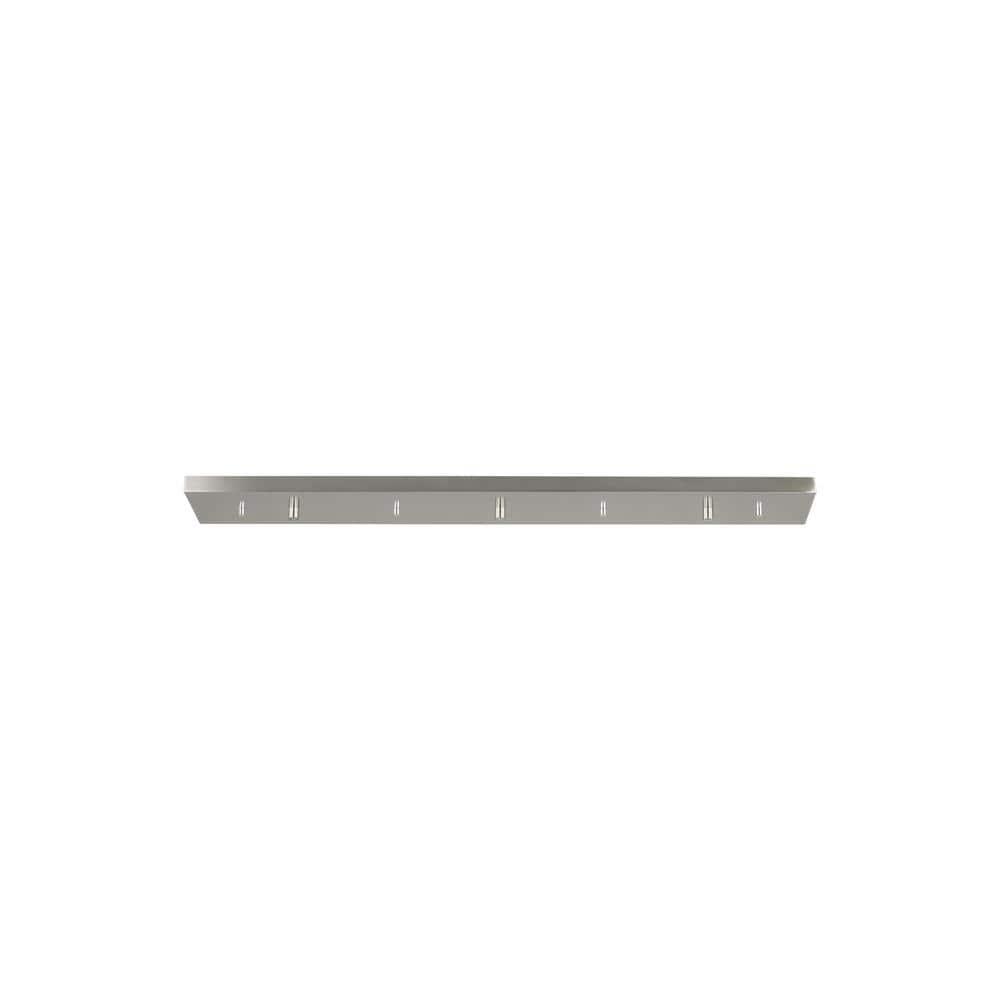 Generation Lighting 7449603-962 Accessory - 36 Inch 3 Port Linear Canopy, Brushed Nickel Finish