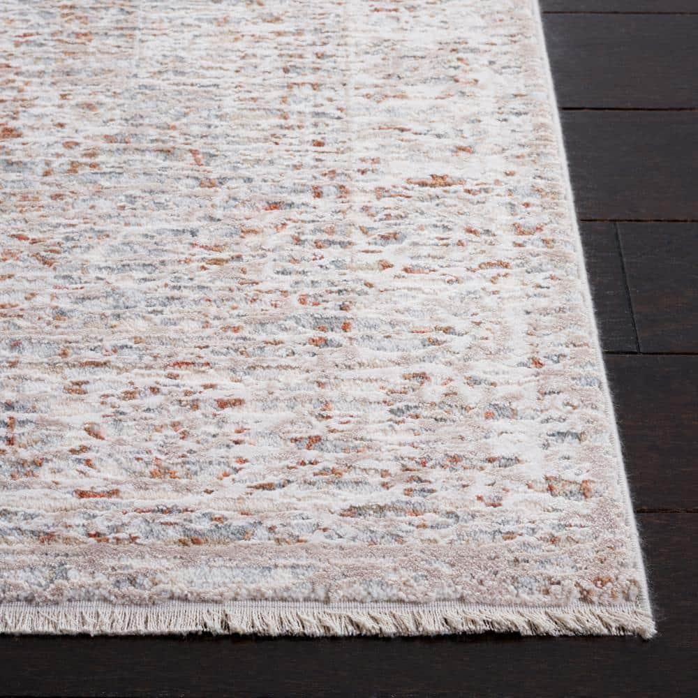 Marmara MRM302 Power Loomed Area Rug - Beige/Blue Rust - 9'x12'1" - Safavieh.