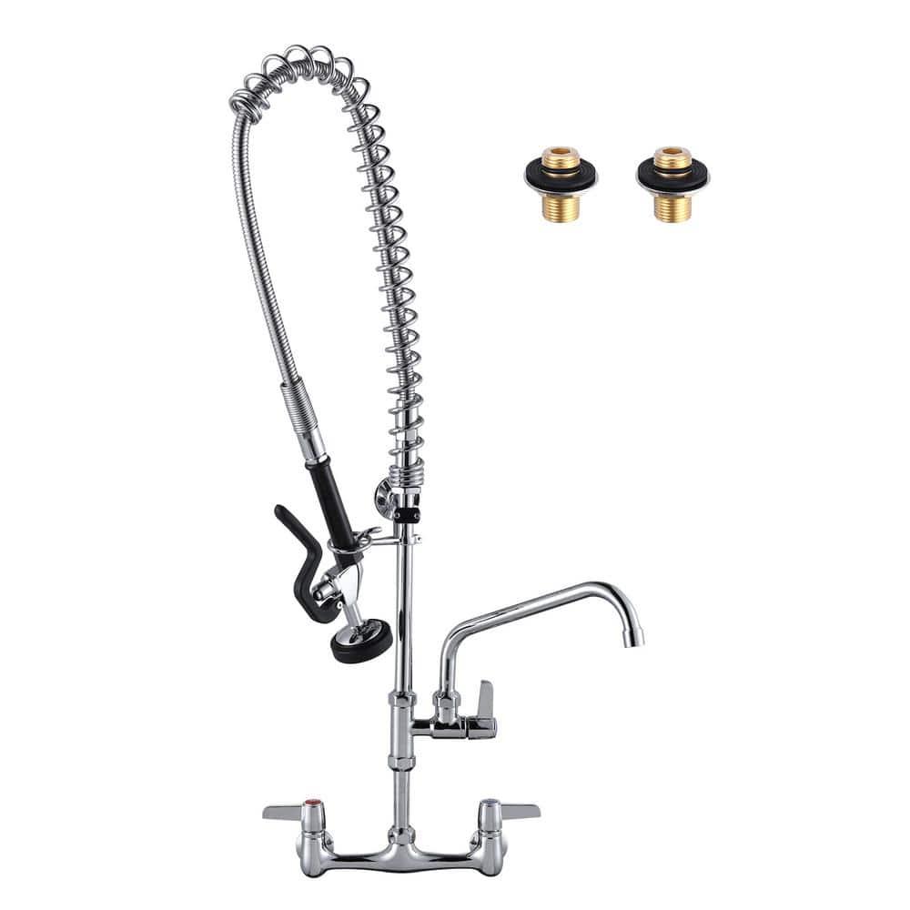 iVIGA Commercial Kitchen Faucet with Pre-Rinse Sprayer 36 Inch 2314300C-36-WF