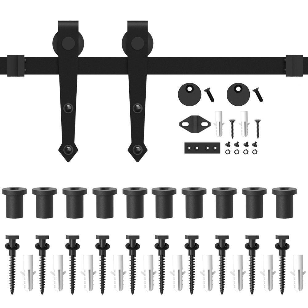Lazio Sliding Standard Single Barn Door Hardware Kit