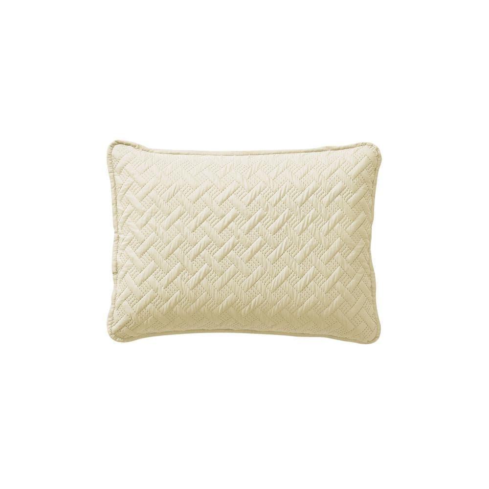 Nina Embossed Basketweave Quilt Set