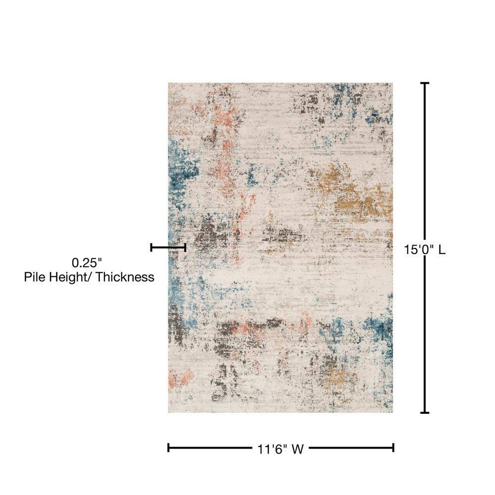Loloi II Alchemy Abstract Ivory / Multi Area Rug