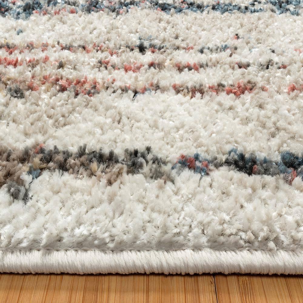 Gertmenian Heirloom Corah Modern Abstract Ivory Multi Polypropylene Area Rug