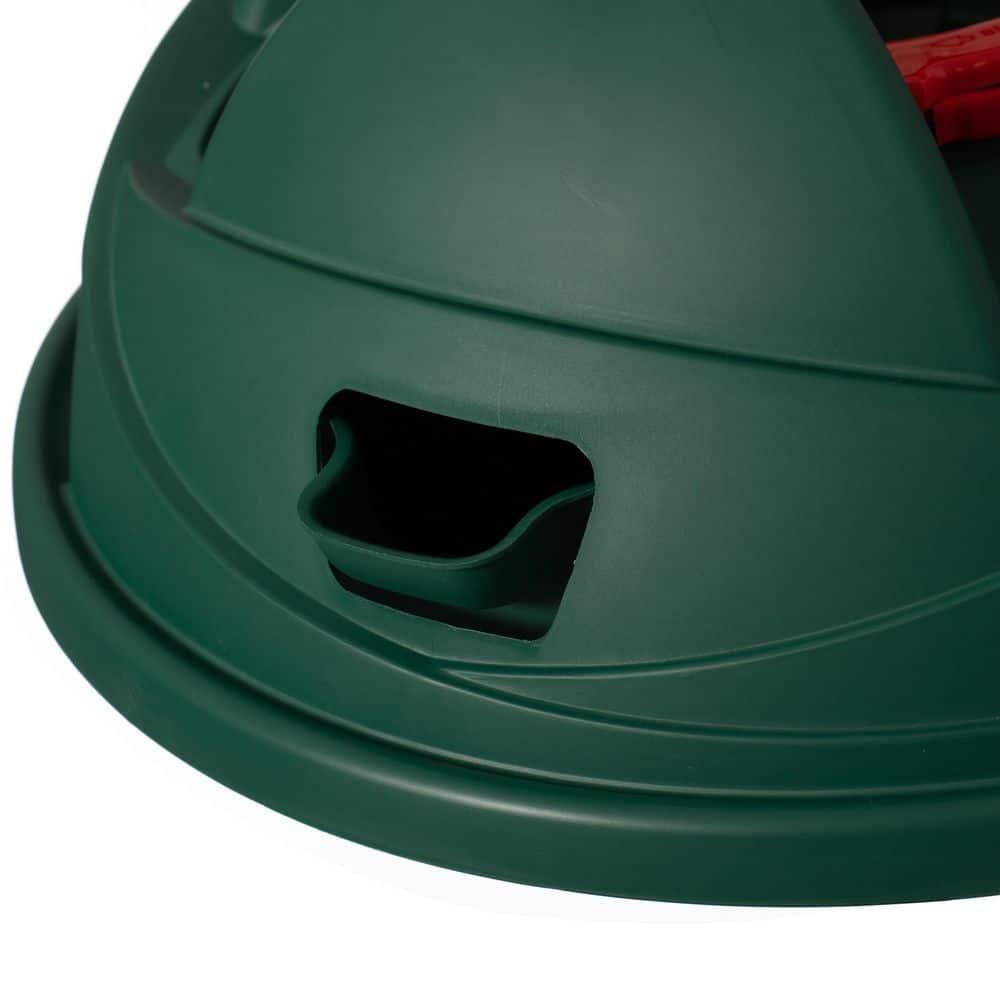 Indoor Automatic Green Christmas Tree Stand With Water Reservoir, Adjustable Metal Claws