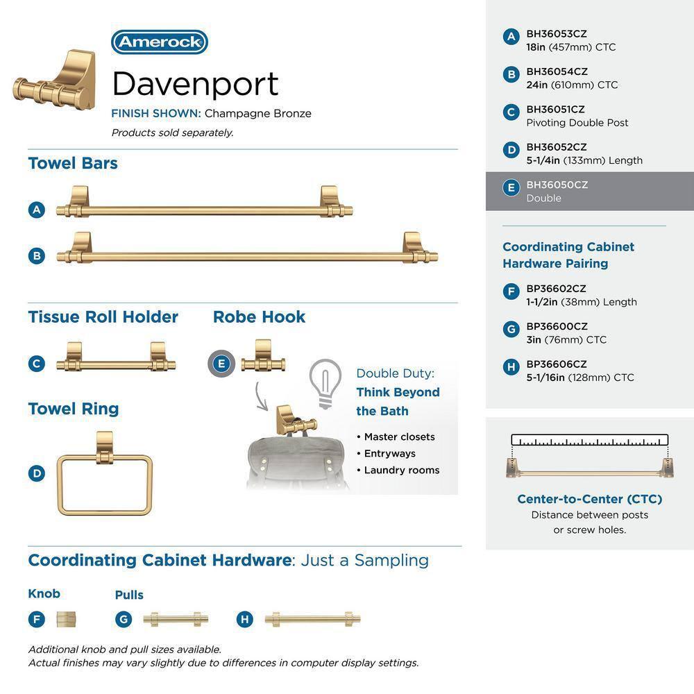Davenport Wall Mounted Robe Hook