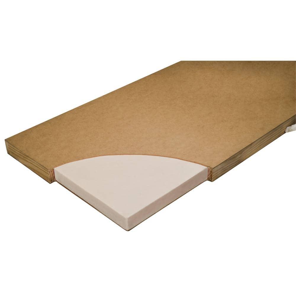 Louisville Ladder Aluminum Attic Ladder R10 Insulated Door 375 lbs Capacity 30 x 54 Inch Opening