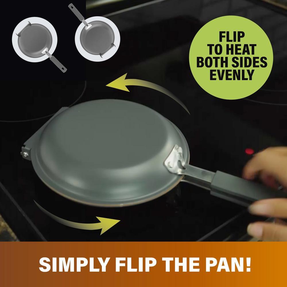Gotham Steel Gotham Steel Nonstick Double Side Frying Pan Pancake Maker