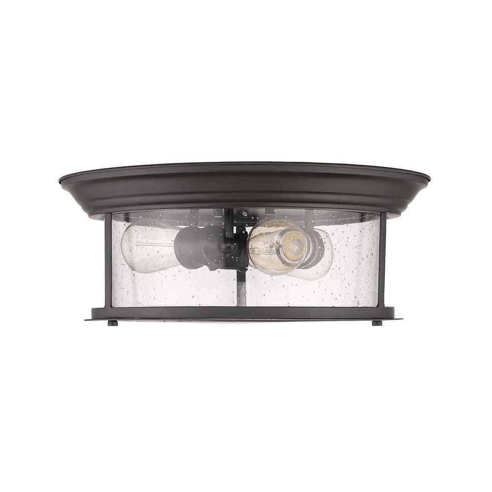 Z-Lite Sonna 3 - Light Flush Mount in  Bronze