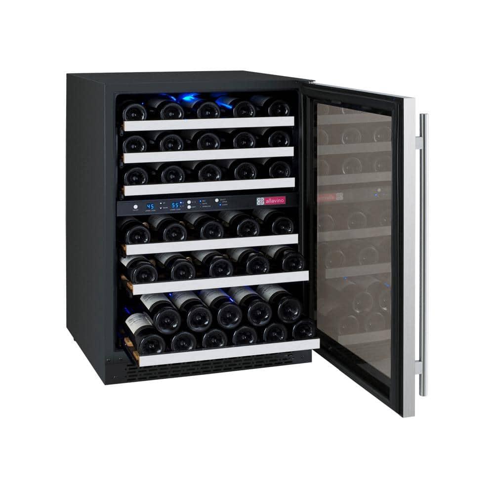Allavino Allavino Dual Zone 23.4'' 56 Bottle Wine Refrigerator