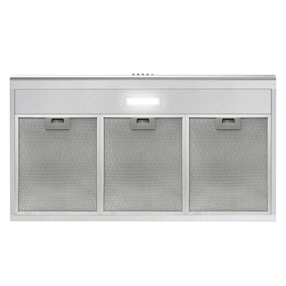Streamline Amendola 36" 80 Cubic Feet Per Minute Convertible Under Cabinet Range Hood with Mesh Filter and Light Included