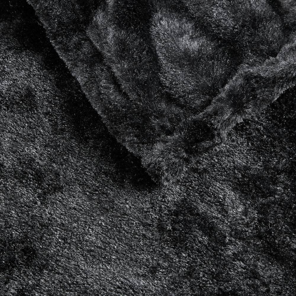 Beautyrest Heated Duke Faux Fur Throw