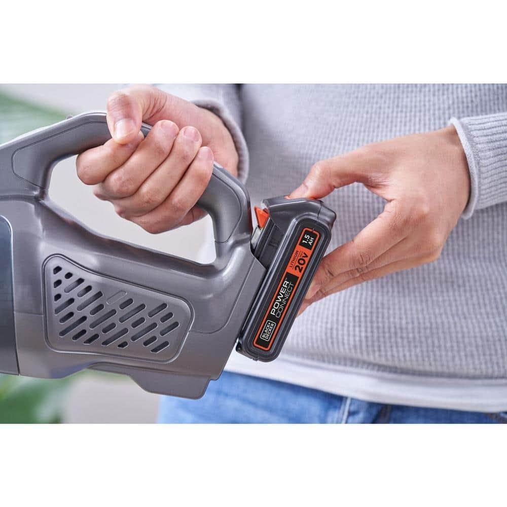 BLACK+DECKER Dustbuster 20V MAX POWERCONNECT Cordless Handheld Vacuum, BCHV001C1