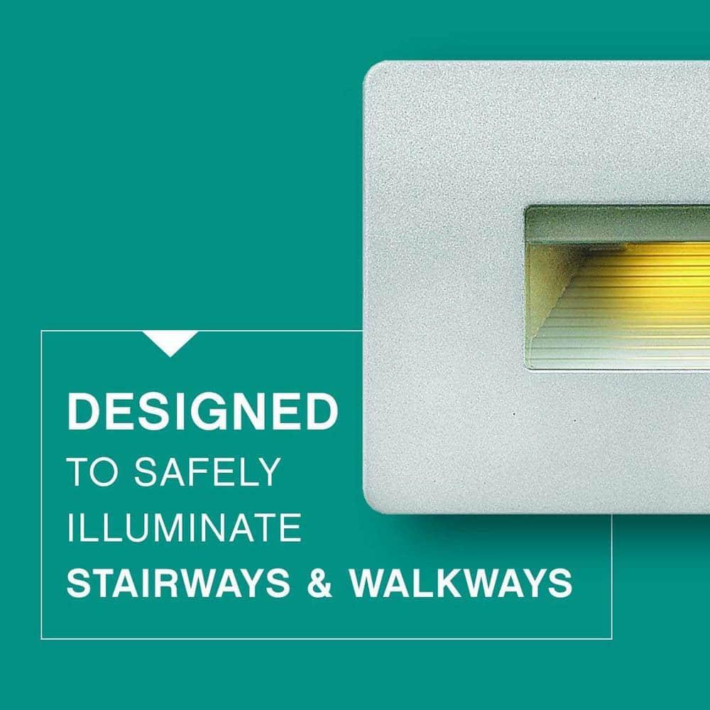 Luna Horizontal 120v 2700K Integrated LED Step Light