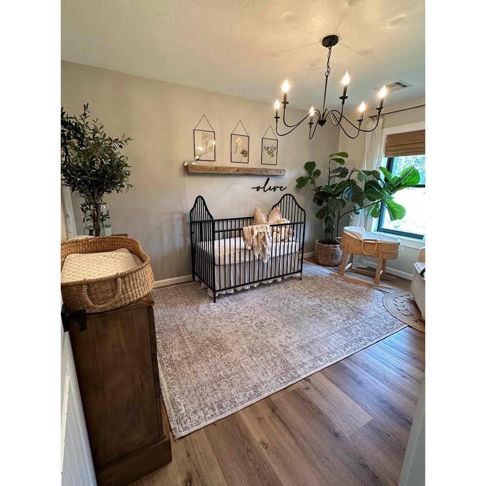 Hauteloom Rectangle Area Rug   Beige