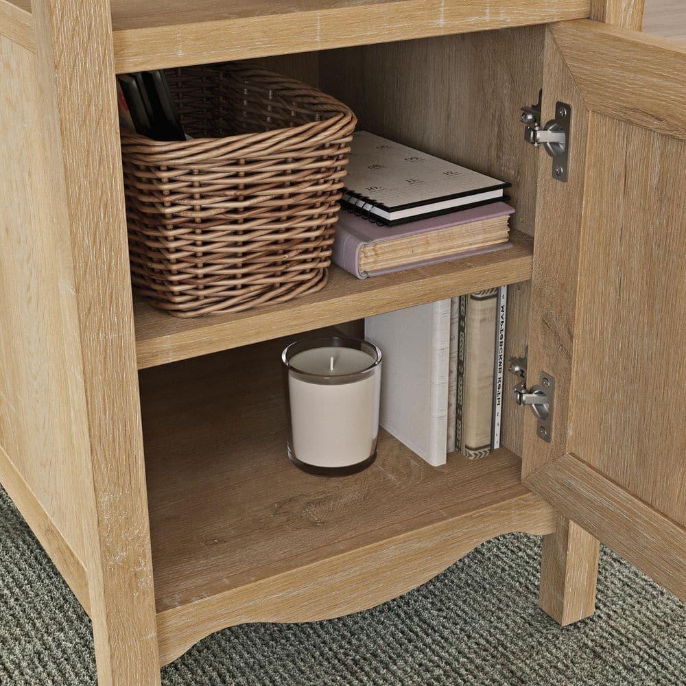 Adaline Cafe Classic Executive Computer Desk, Orchard Oak Finish