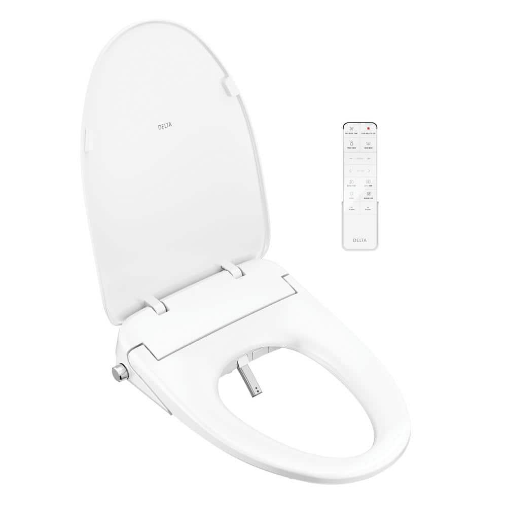 Refresh Elongated Electric Bidet Toilet Seat