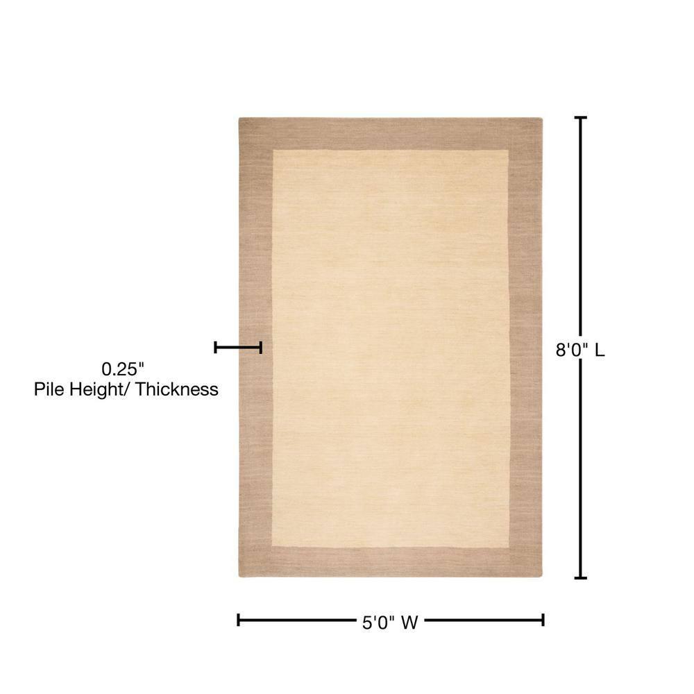 Morano Hand Loomed Wool Solid Color Rug