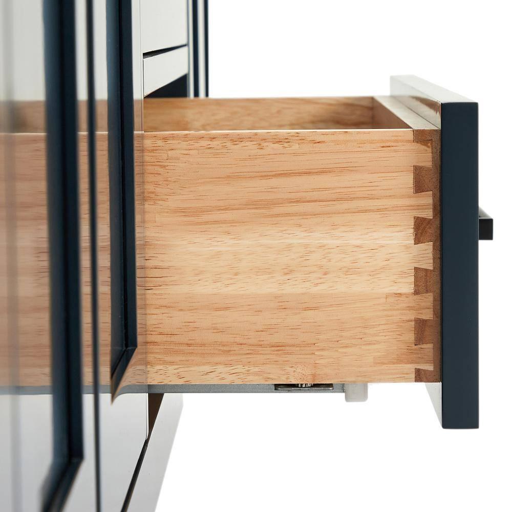 Hepburn 66 in. W x 21.5 in. D x 34.5 in. H Single Sink Freestanding Bath Vanity Cabinet without Top in Midnight Blue