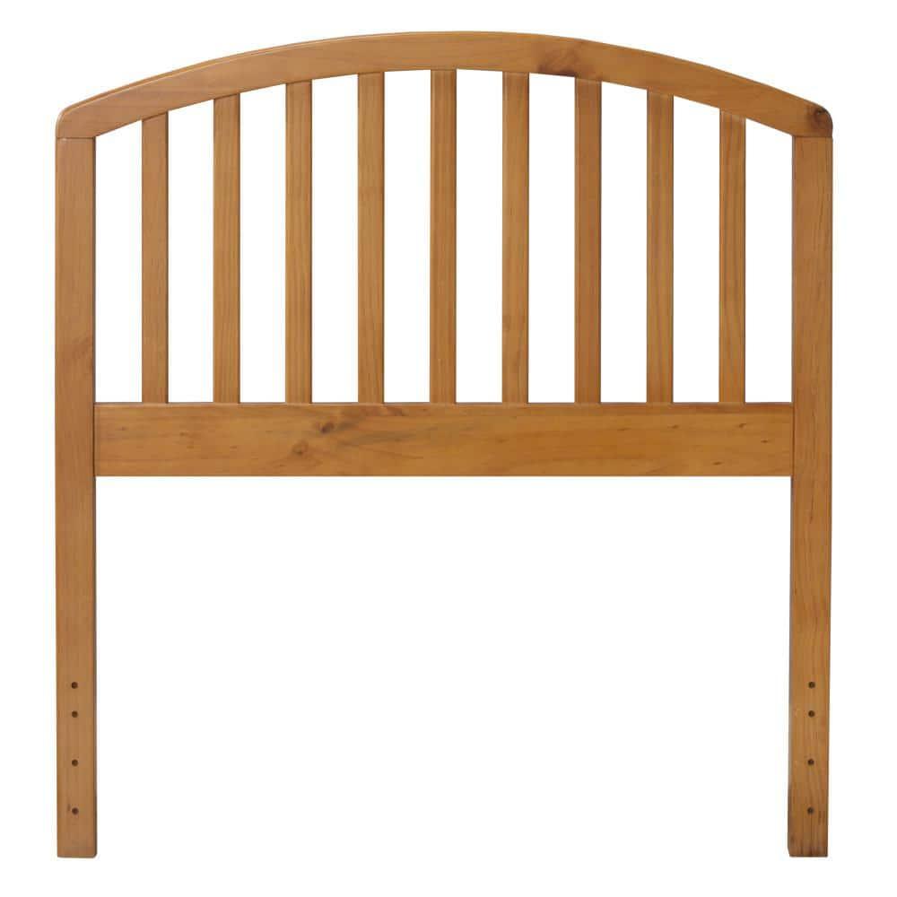 Carolina Country Pine Twin Headboard with Arched Top Rail