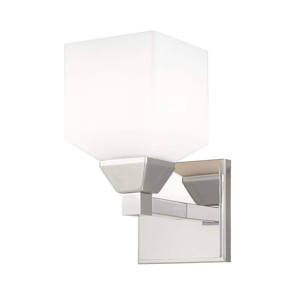 Livex Lighting Aragon 1 - Light Sconce in  Polished Chrome